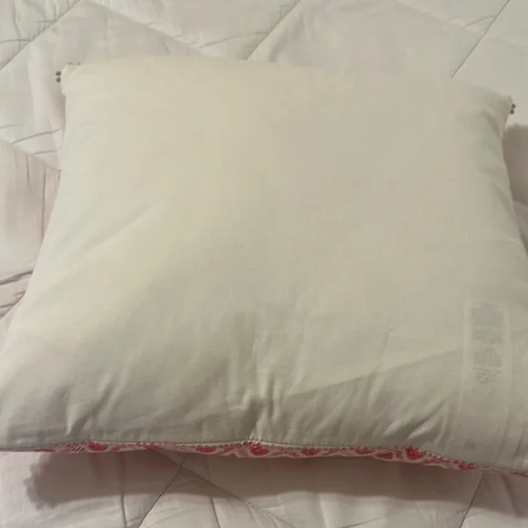 Lilly Pulitzer Pink and Gold Decorative Pillow - Picture 2 of 6